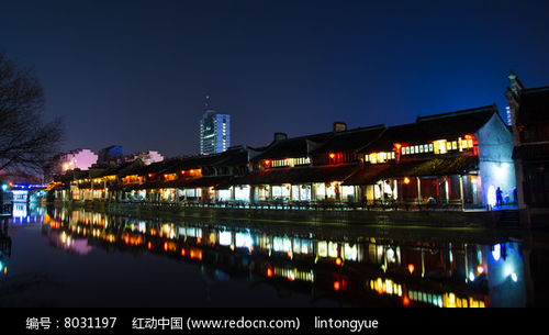 嘉興月河街夜景高清圖片下載 紅動網(wǎng)